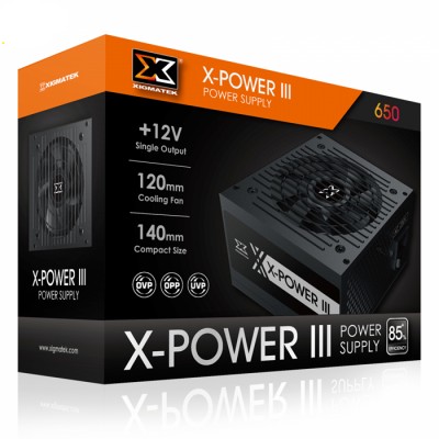 Nguồn Xigmatek - 600W EN45990 X-POWER III 650